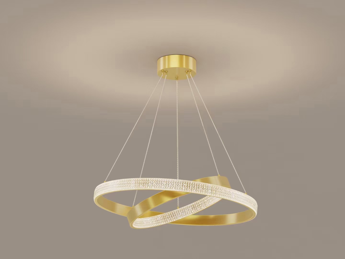Unbrand-name LED household chandelier, 3-color variable light, modern and simple lighting fixture, model supplement 104 pic 6