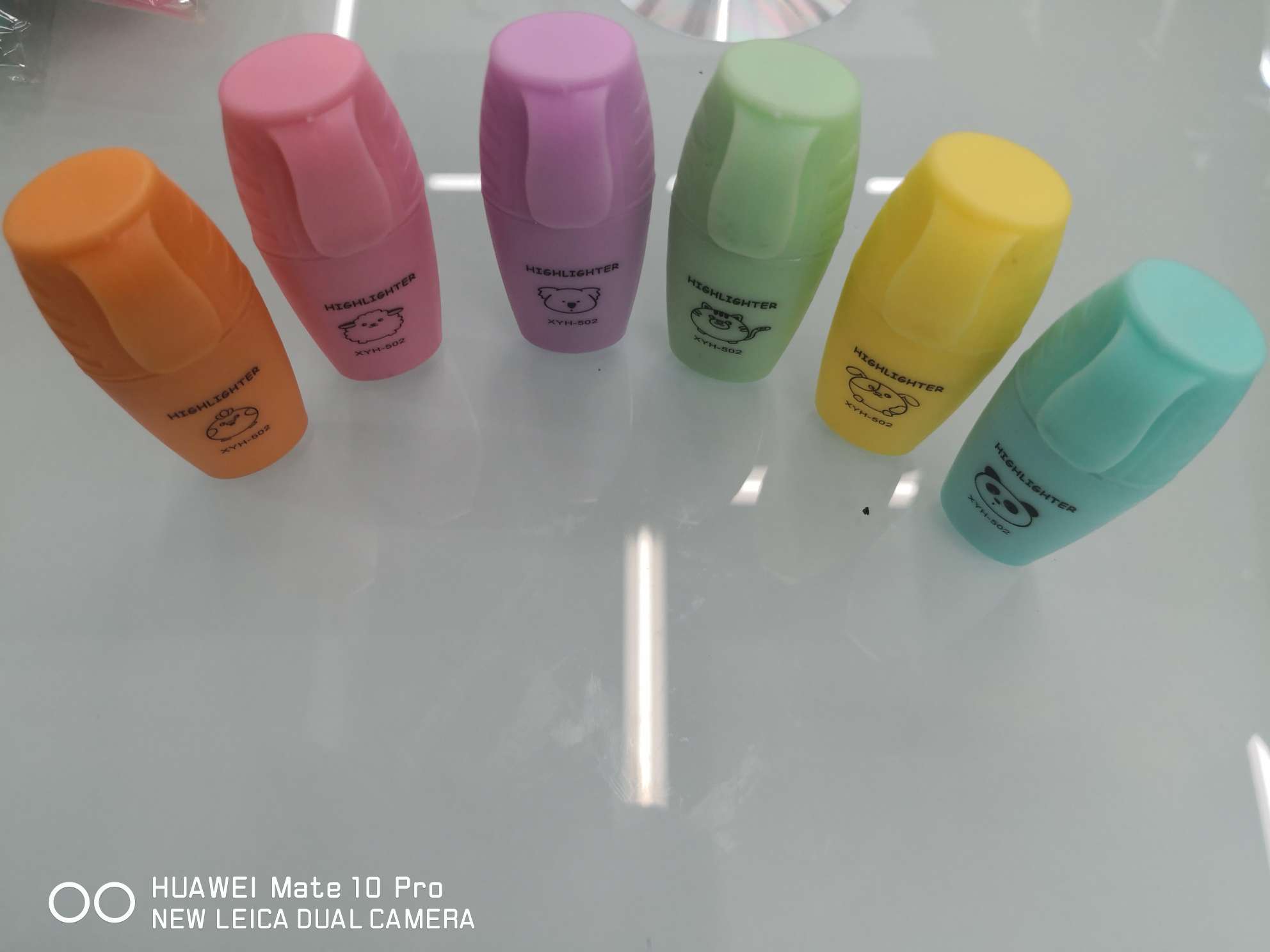 Yiwu Boyang Pen and Ink Products Store XYH - 6-color PVC bag packaging macaron-colored highlighters Application Scenario