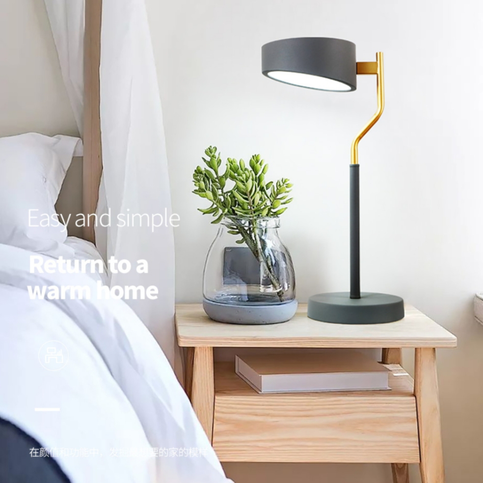 Aluminum study and bedroom Nordic IKEA desk lamp 3635-1