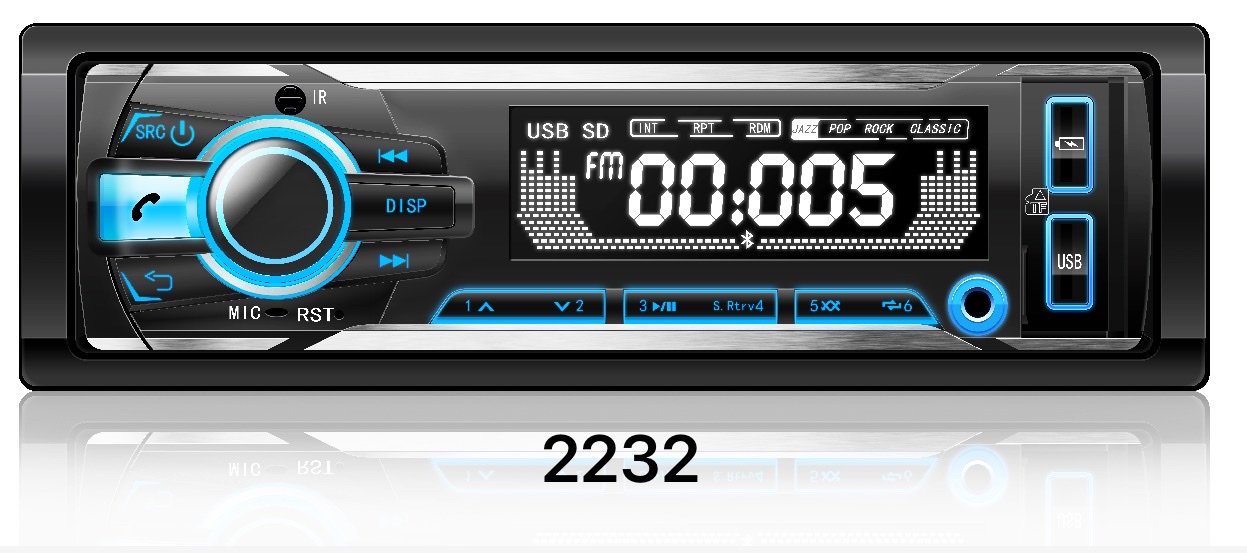 General Motors detachable MP3 Bluetooth player Card Radio 2232 details Picture