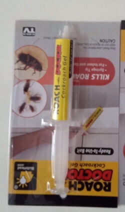 Roach doctor Cockroach Poison Insect Repellent and Extermination Syringe Type Environmentally friendly Chlorinated Insect Essence Glue Bait Item Picture