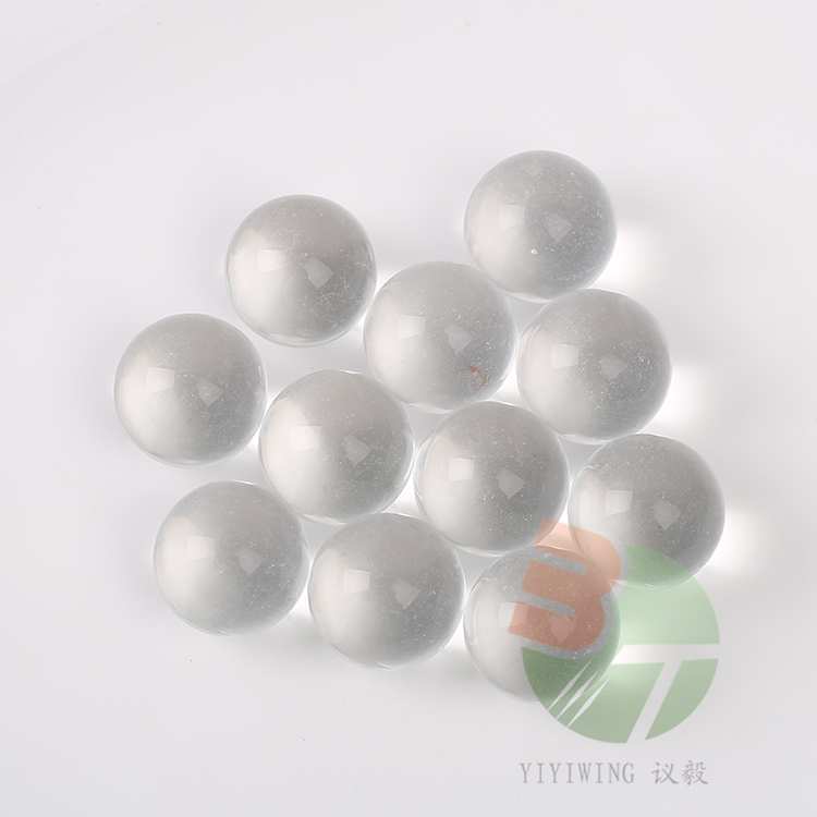 25粒22mm无色透明玻璃球 2.2厘米高白透明弹珠 2.2cm光球 鱼缸装饰圆球