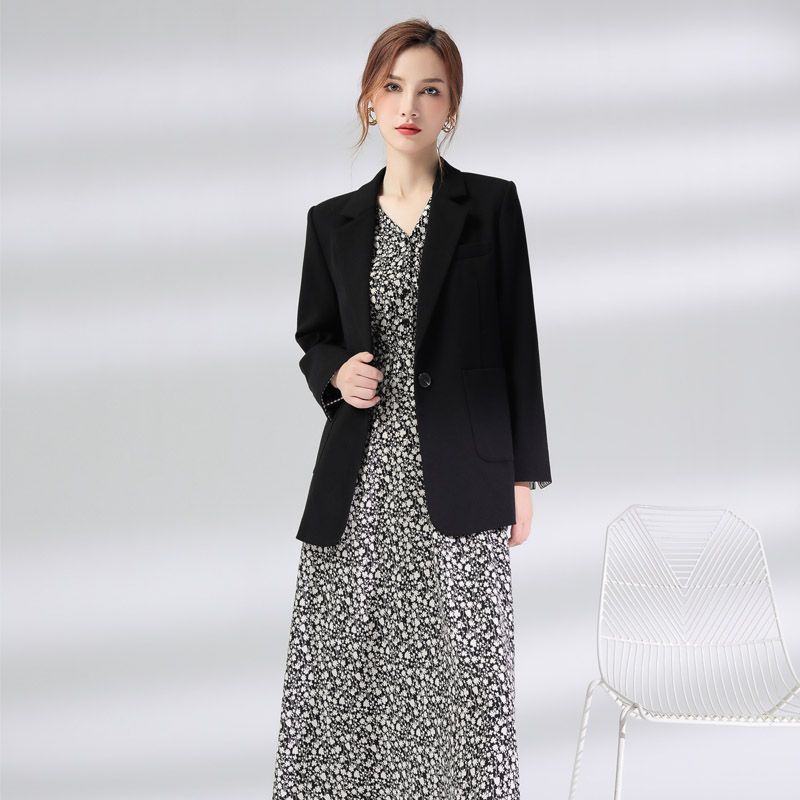 Jimmy Seio brand women's loose Korean-style Spring and Autumn 2021 new style casual small suit jacket Application Scenario