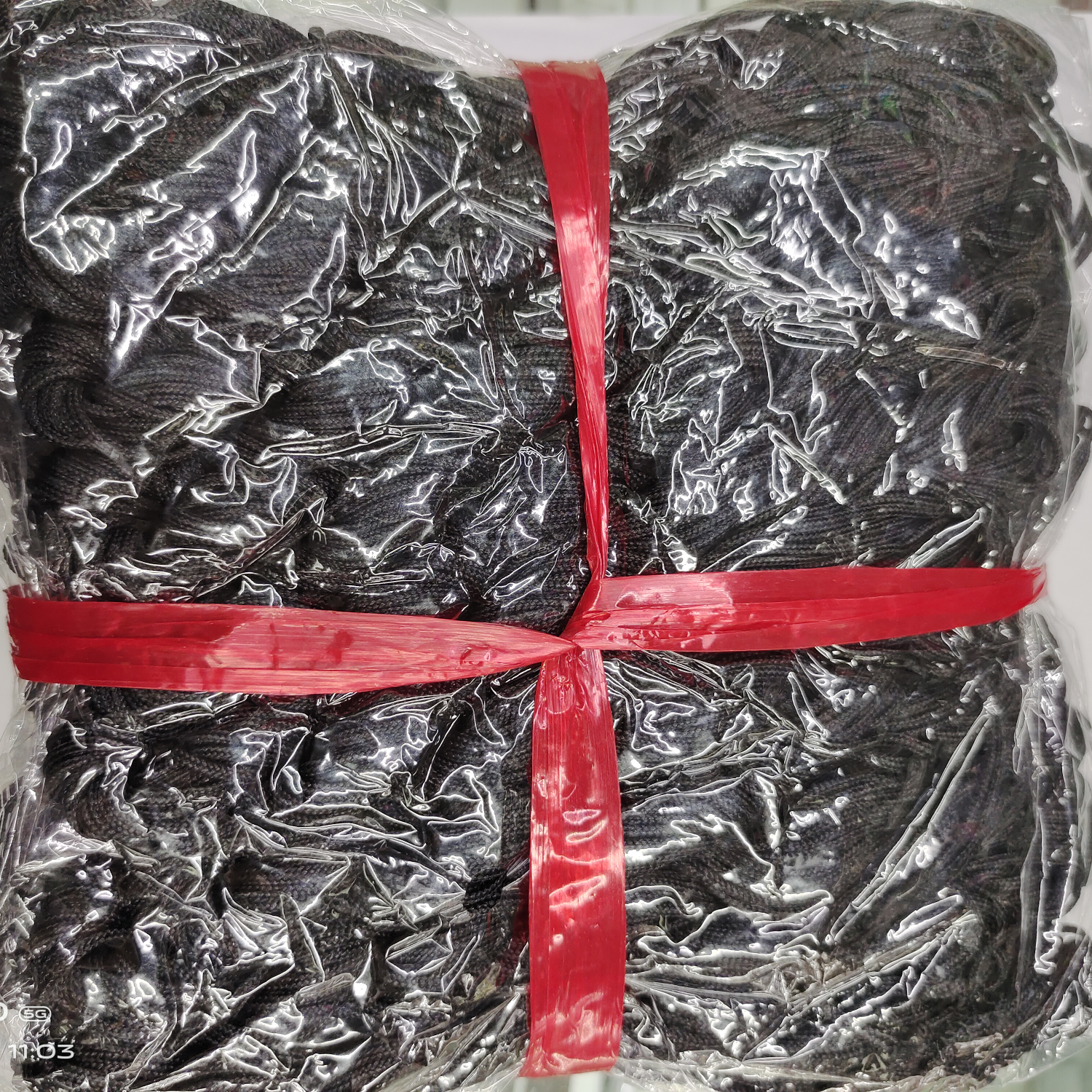 Beaded 1.5mm twist jade thread Black nylon material silk thread beading tool diy Buddhist beads jewelry accessories