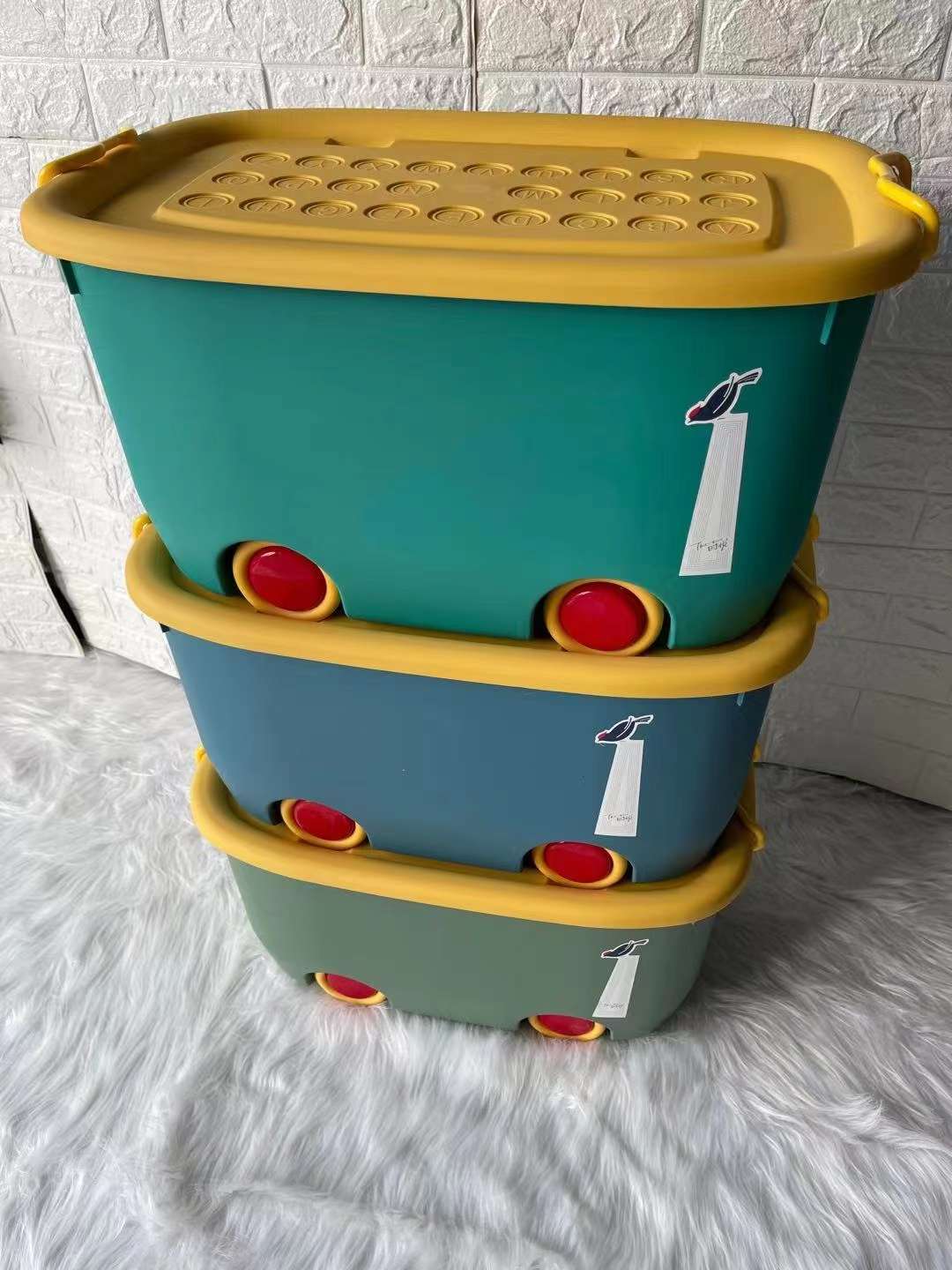 汽车整理箱新颜色大量现货🔥🔥
孩子的玩具归纳，让你房间不在脏乱差白底实物图