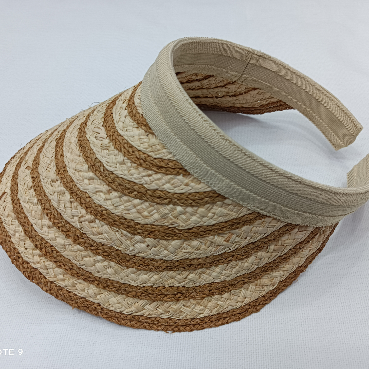 Raffia Spliced Empty Top Hat