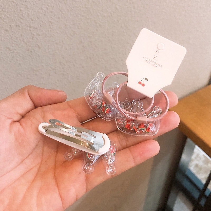 Cute hairpin for girls Kids Side bangs Clip Quicksand Korean BB Hairpin Headpiece for Girls Headpiece does not hurt hair accessories 12 full figure