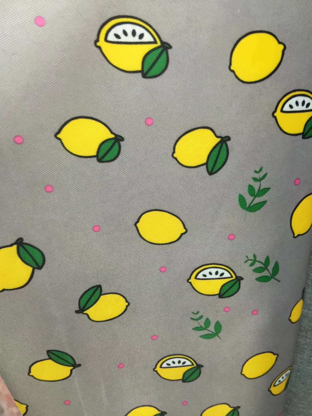 厂家直销全网热销现货网红210T印花PU环保雨伞布儿童休闲帐篷收纳旅行箱包里布详情图1