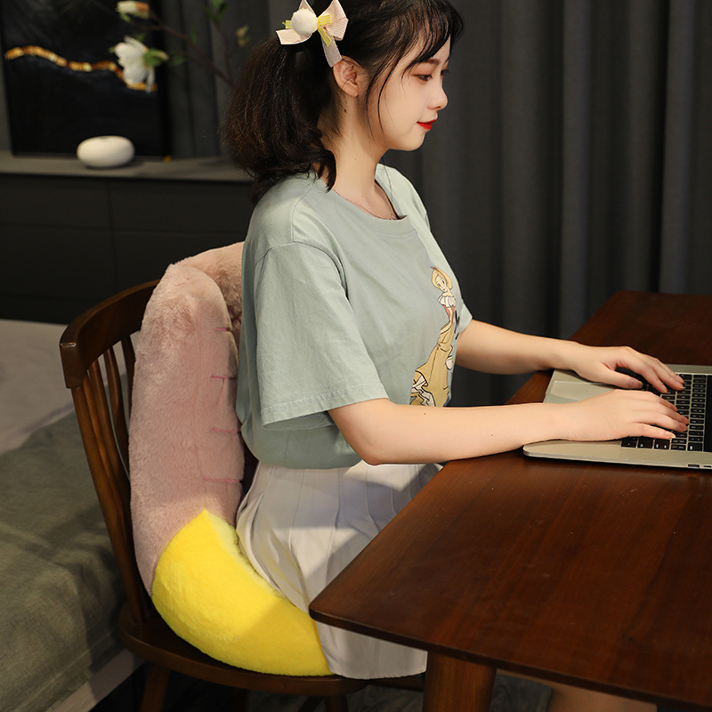 Ice cream cushion, a must-have for prolonged sitting, chair cushion, super soft backrest, thickened for students, a new and unique gift detail image 5