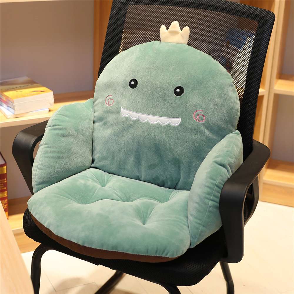 ins cute cartoon animal fruit semi-enclosed seat cushion, office anti-slip seat cushion custom-made details Picture