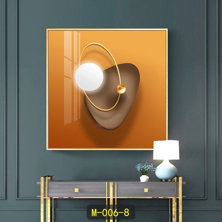 Modern abstract nine