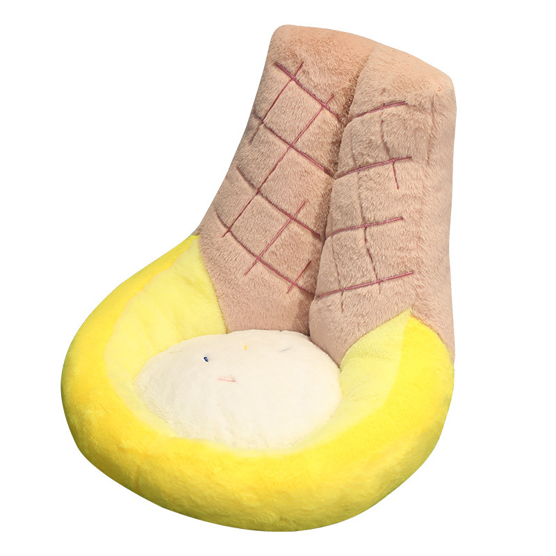 Ice cream cushion, a must-have for prolonged sitting, chair cushion, super soft backrest, thickened for students, a new and unique gift detail image 3