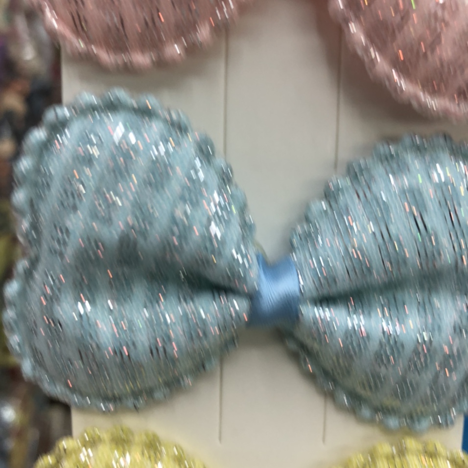 The Golden thread bow tie 43 style autumn and winter plush flower duckbill clip new forest style