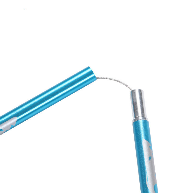 Folding staff with 7075 aluminum alloy steel balls for locking and external locking, 5 sections of folding carbon steel tips with cloth bags Application Scenario