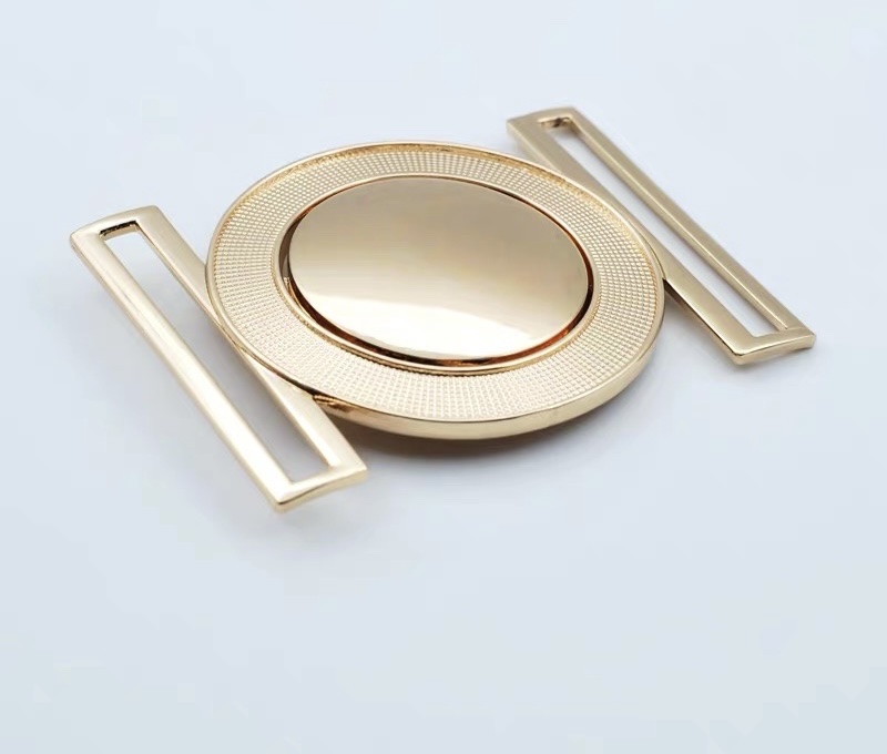 高档金属大衣对扣腰带扣插扣外套腰扣可调节产品图