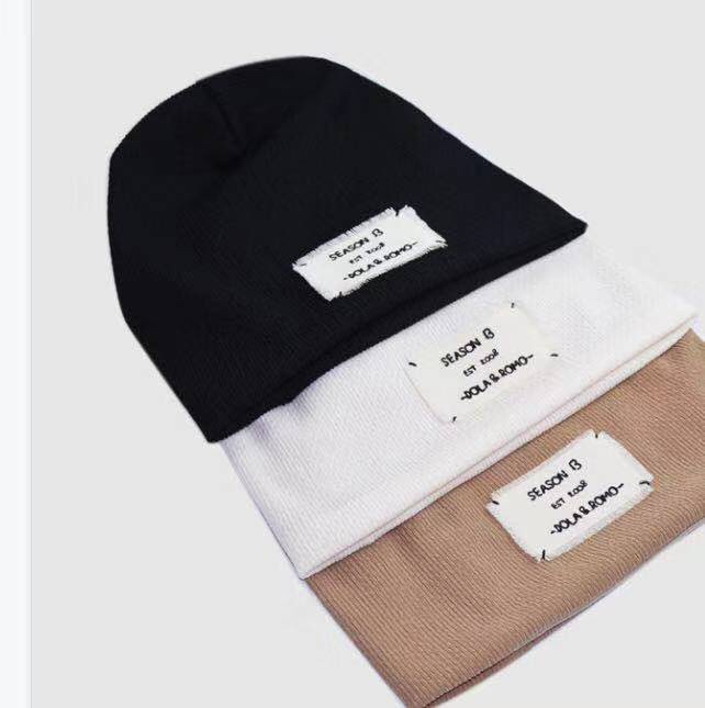 A popular streetwear hat for women, a versatile woolen hat for autumn and winter, a thin headpiece, a Korean-style trendy Japanese knitted pile hat for men, 004 detail image 2