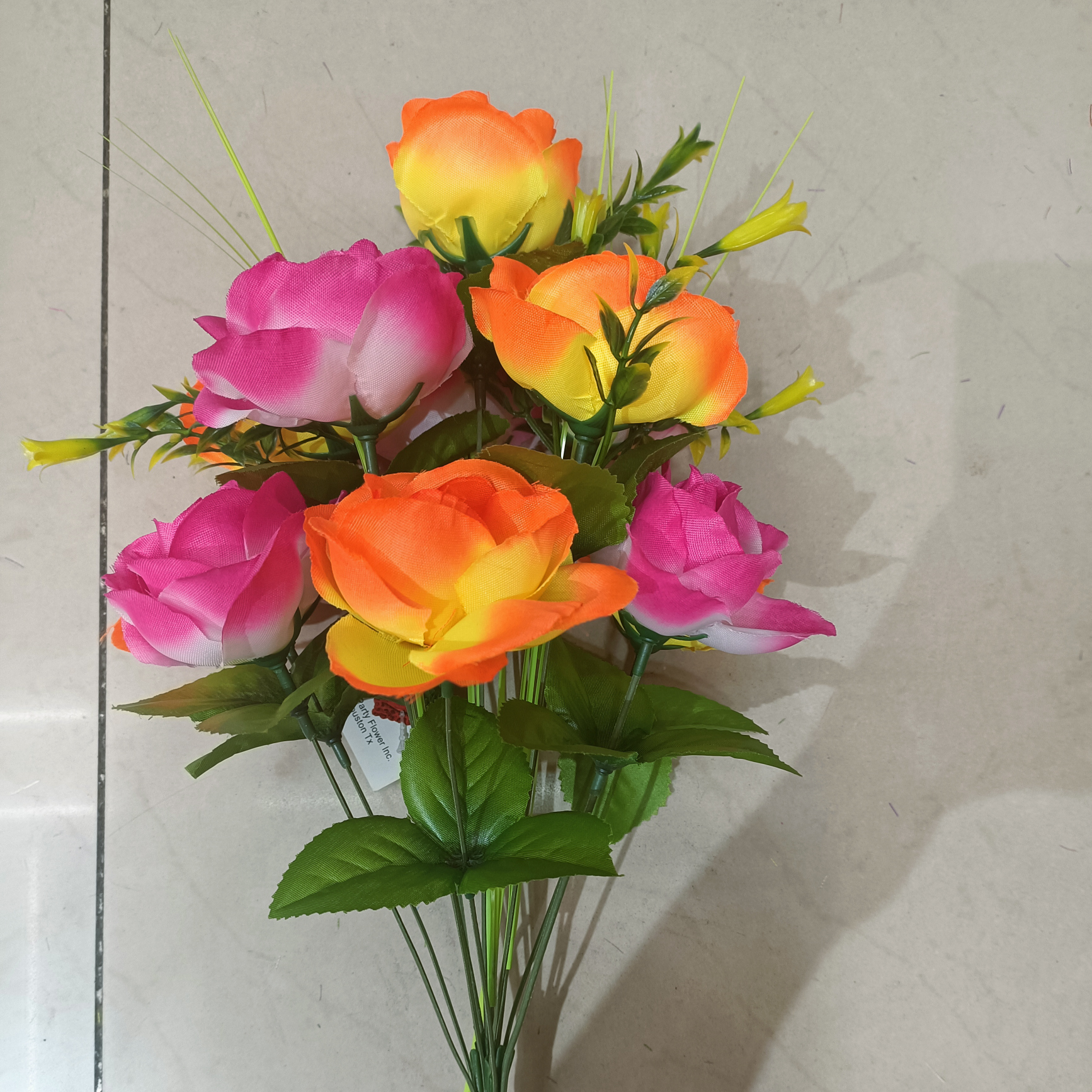 厂家直销清明祭祀玫瑰花外贸出口仿真玫瑰