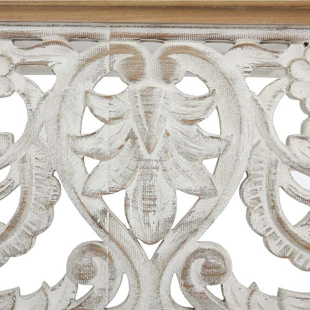 美式乡村复古法式雕花长条桌花架阳台花园庭院露台室内户外操作台详情图2