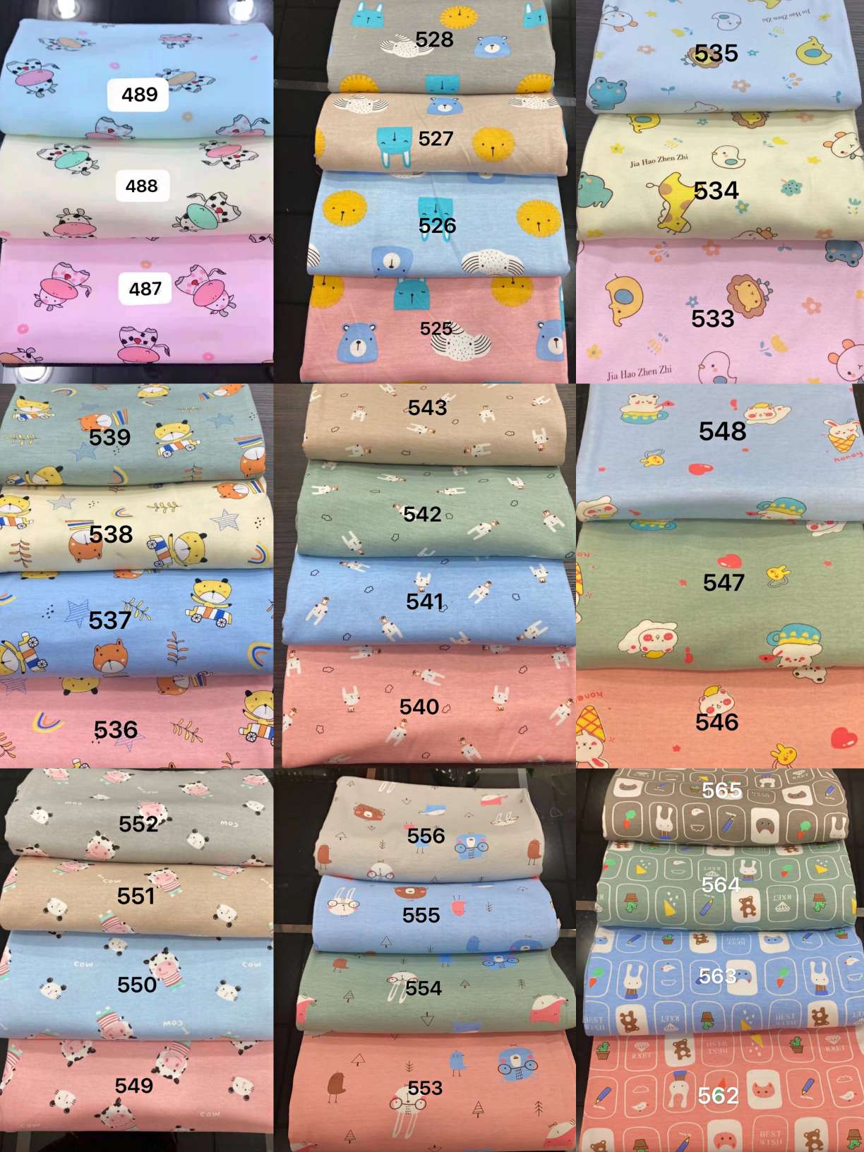 Cotton Cartoon Prints Item Picture