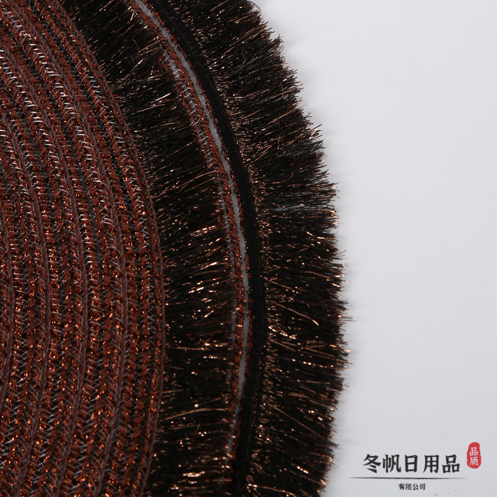 European country-style simple fringed decorated dining table MATS and Western restaurant buffet MATS come in a variety of styles detail image 3