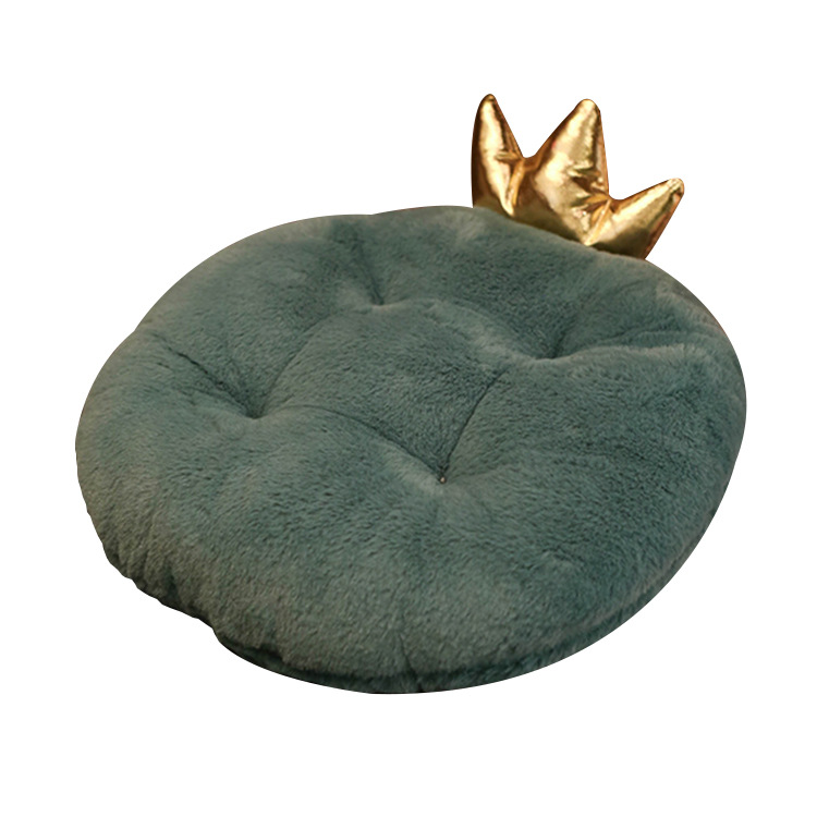 皇冠坐垫办公室椅子椅垫学生凳座垫毛绒汽车女美臀软垫子详情图3