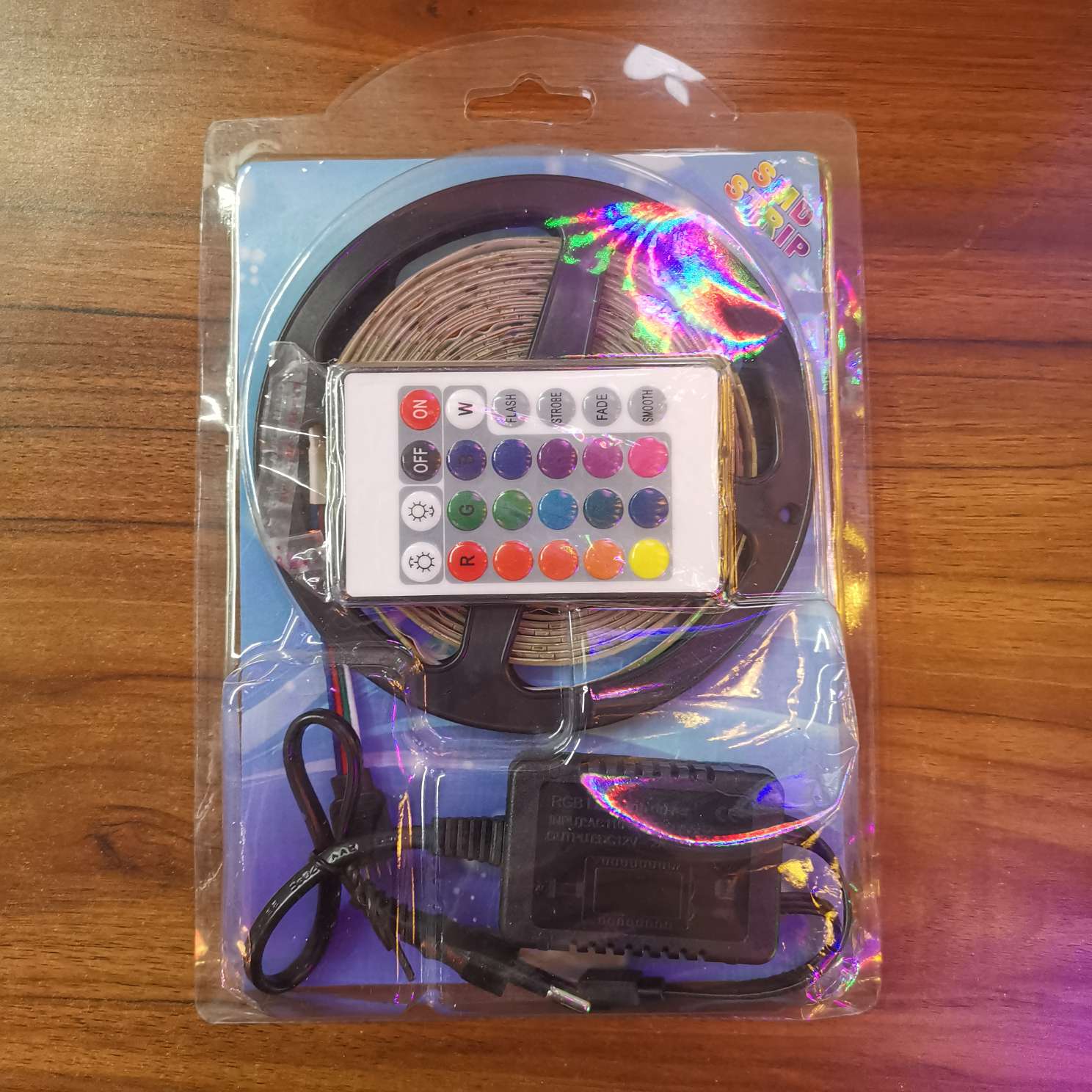 LED seven-color KTV remote control color-changing waterproof light strip, popular RGB dazzling running horse and flowing water light strip, 12V soft light strip integrated controller Application Scenario