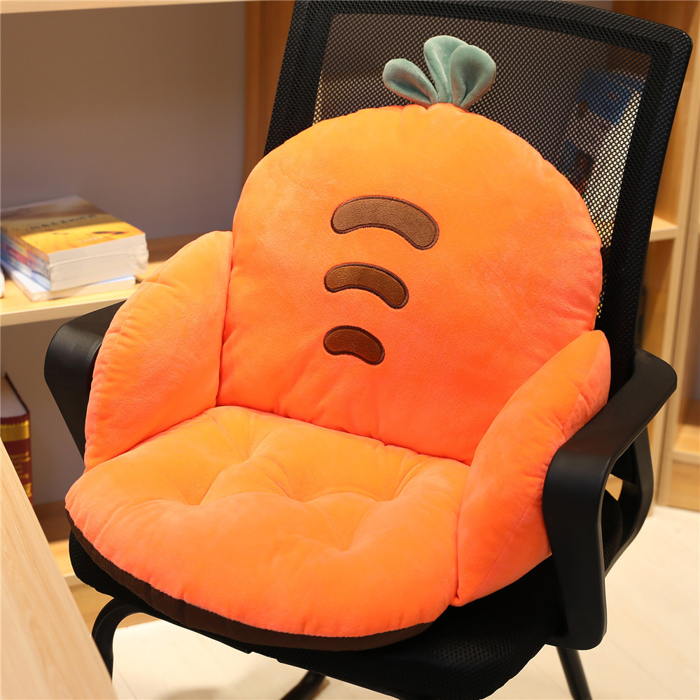 ins cute cartoon animal fruit semi-enclosed seat cushion, office anti-slip seat cushion custom-made Application Scenario