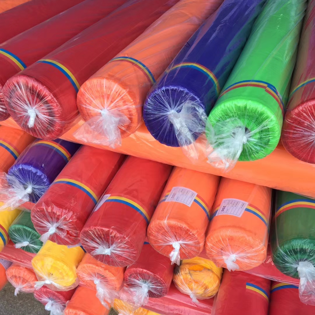 厂家直销现货网红210DPU环保涂层牛津布家居化妆收纳旅行环保箱包面料里布