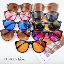 成人太阳镜圆框时尚创意眼镜 LD1832