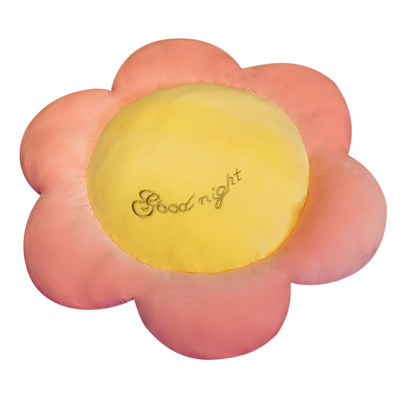 Carpet cushions, cute girls, ins, soft cushions on the floor in the bedroom, plush living room, lazy tatami, suitable for sitting, flower floor cushions detail image 3