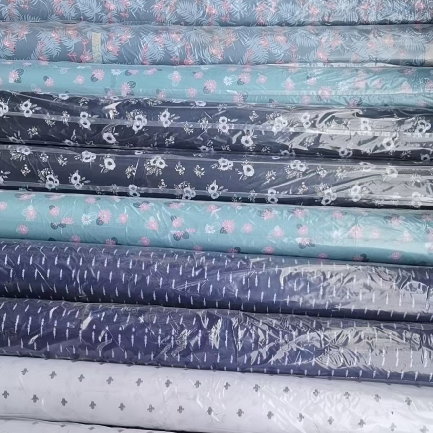 Factory direct sales, popular online bestseller, 230D twill PVC eco-friendly adhesive printed waterproof Oxford fabric for home, makeup, storage, travel and other luggage fabrics
