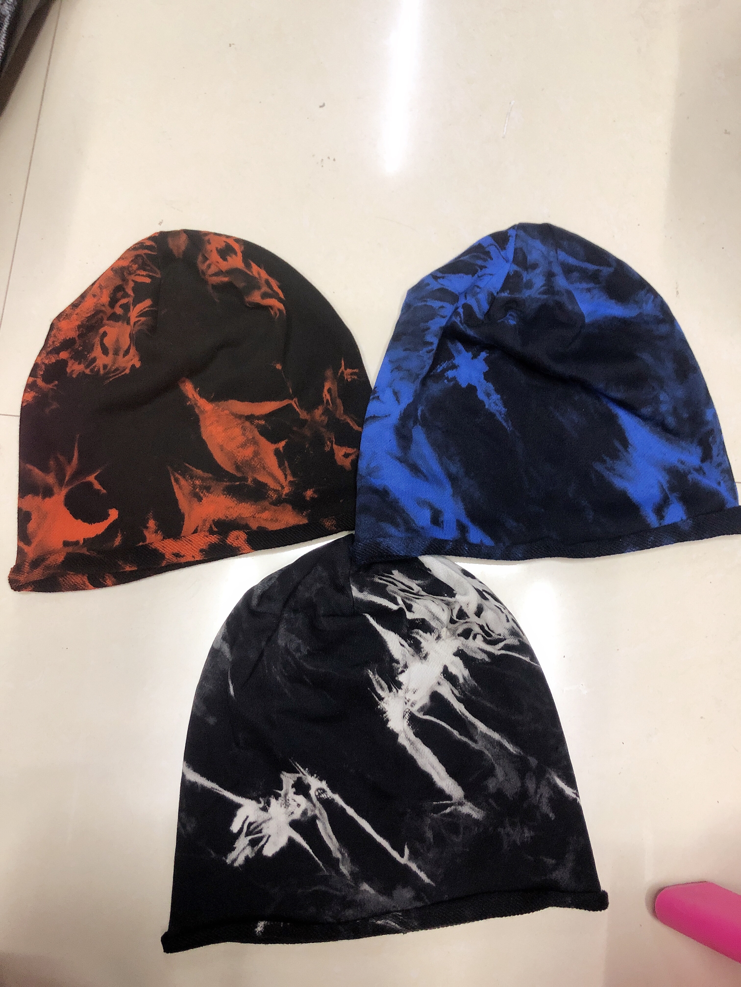A popular streetwear hat for women, a versatile woolen hat for autumn and winter, a thin headpiece, a Korean-style trendy Japanese knitted pile hat for men, 002 detail image 5