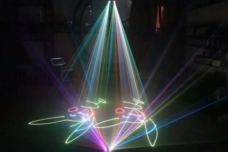 迷你三合一激光频闪光束 效果灯 舞台灯 工厂直销详情图1