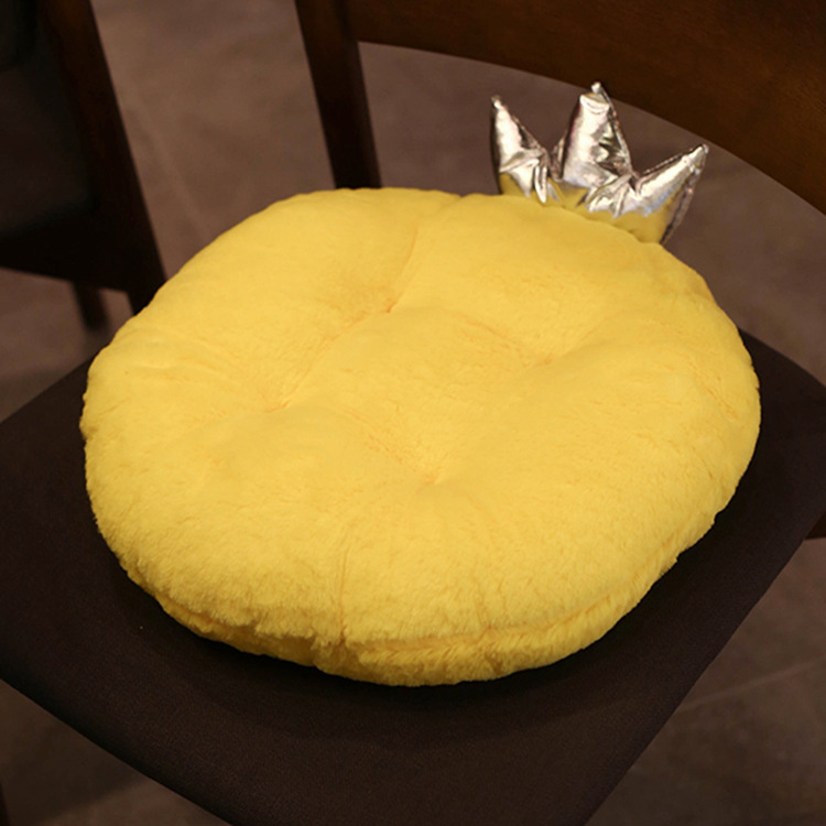 皇冠坐垫办公室椅子椅垫学生凳座垫毛绒汽车女美臀软垫子详情图4