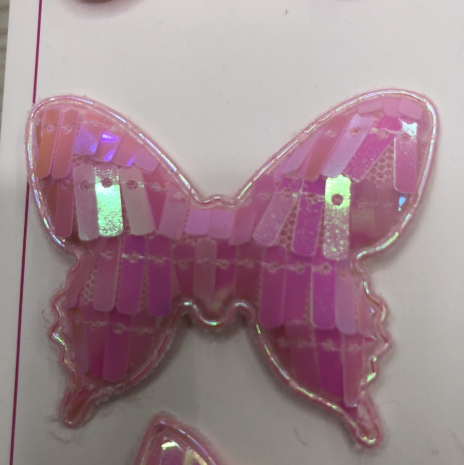 Sequined butterfly sequined bow tie 1 Stylish autumn and winter plush flower duckbill clip New forest style