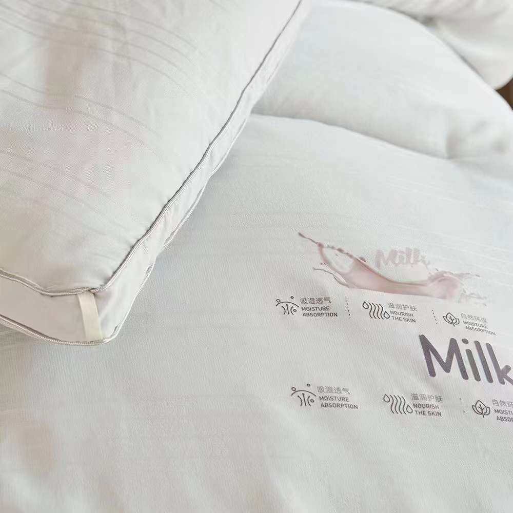 Milk and soybean double egg quilt details Picture