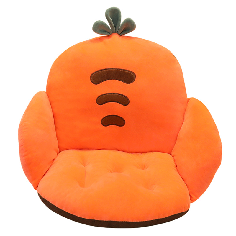 ins cute cartoon animal fruit semi-enclosed seat cushion, office anti-slip seat cushion custom-made detail image 4