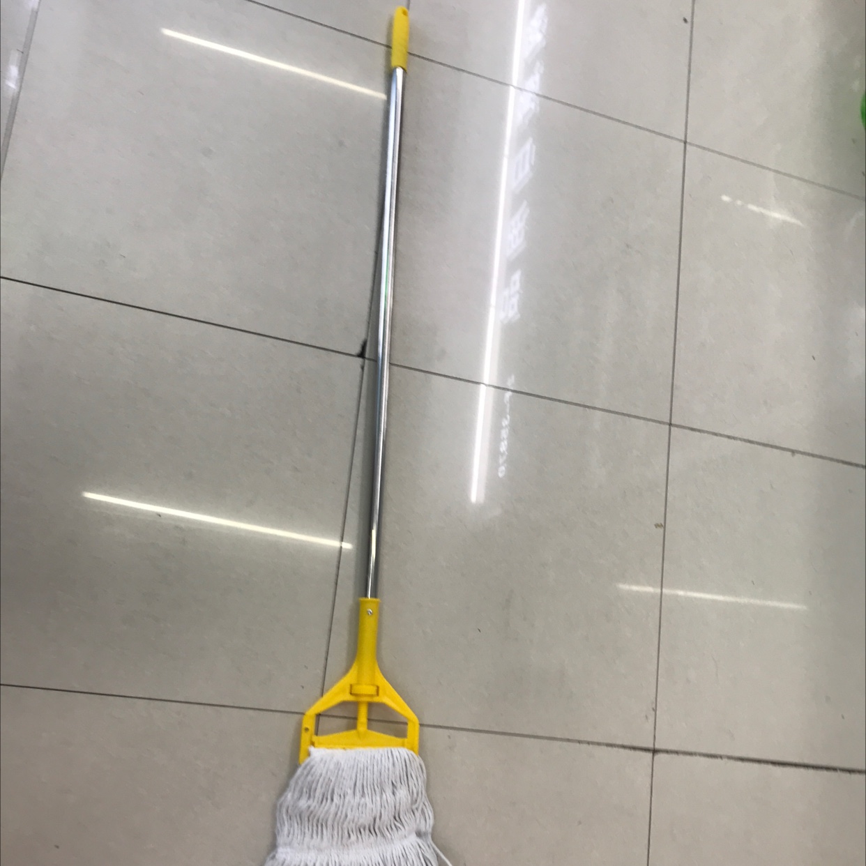 24128 Cotton Mop Stainless Steel Rod 400G
