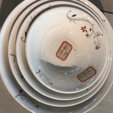 碗碟套装家用网红轻奢组合简约新中式创意碗盘陶瓷餐具套装