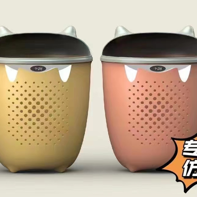 专利产品
 时悦精品 
怪兽垃圾桶
时尚的配色，奇怪的造型