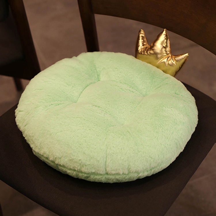 皇冠坐垫办公室椅子椅垫学生凳座垫毛绒汽车女美臀软垫子详情图9