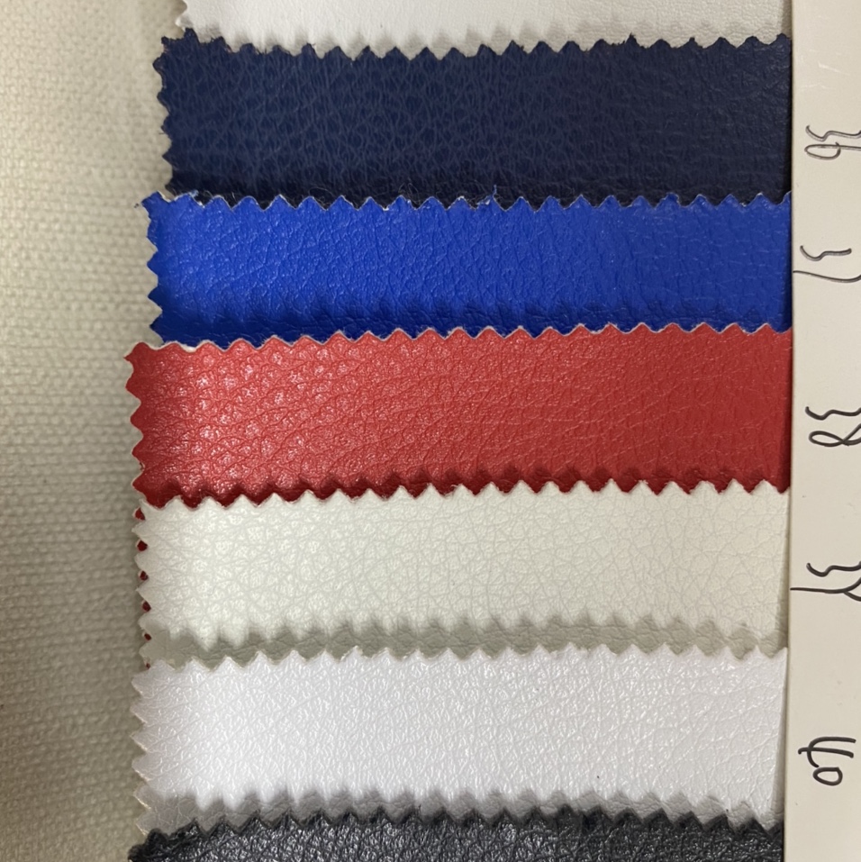 厂家直销热销新款皮革大量现货高中低档箱包沙发鞋材面料420D网纹pvc1号色4