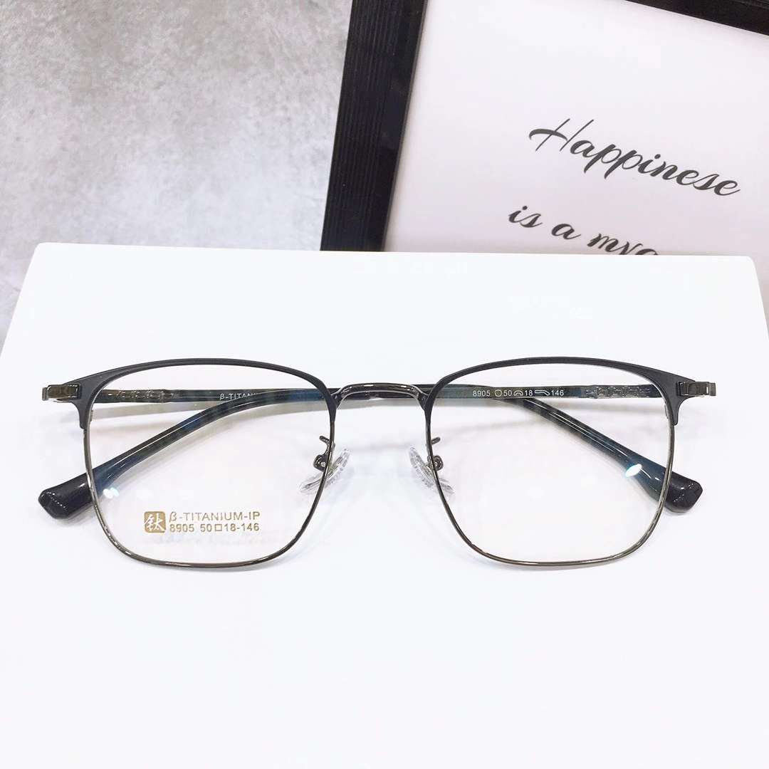 框架眼镜实物图