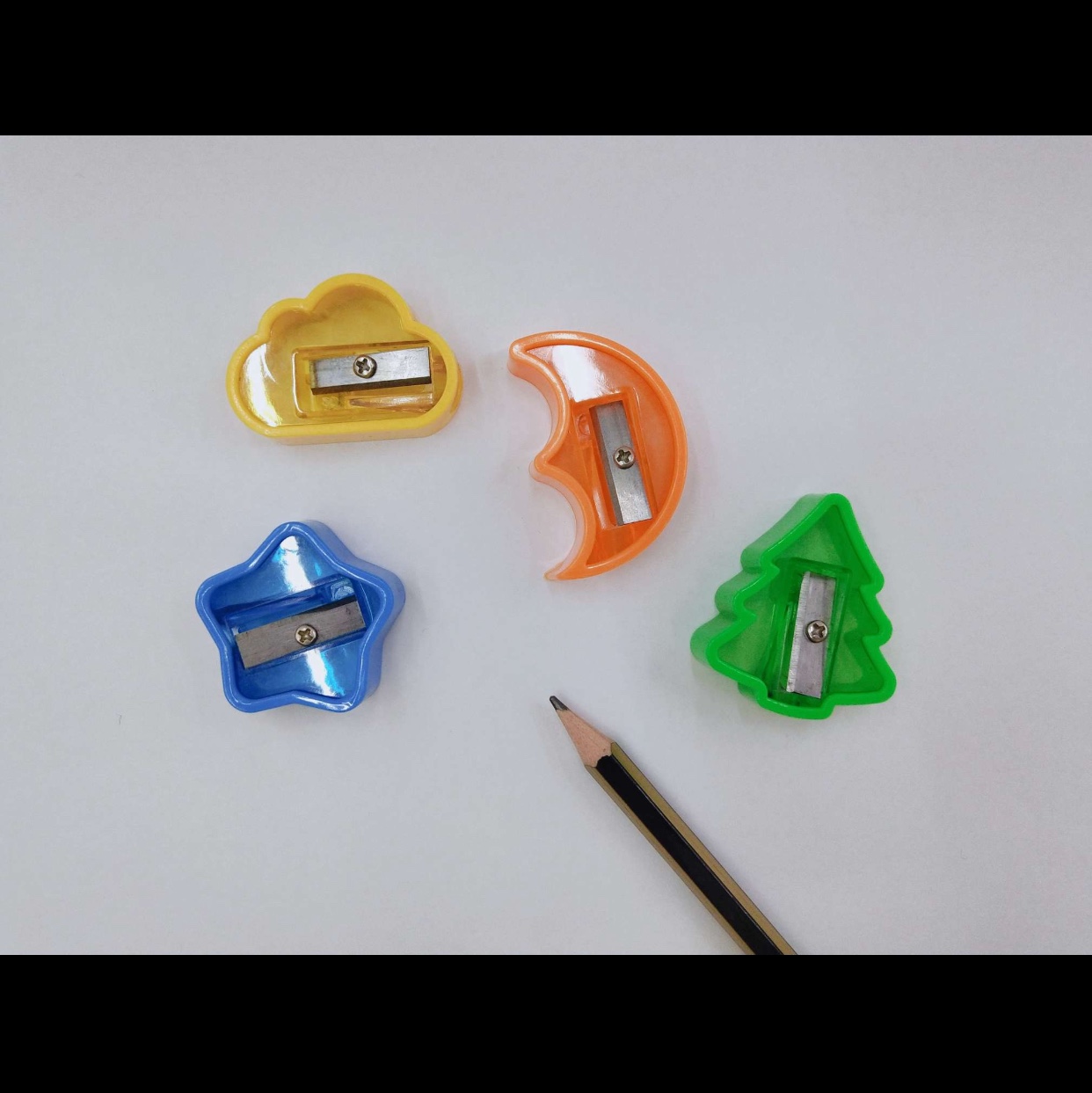 星星月亮云朵可爱创意卷笔刀厂家直销批发零售卷笔刀削笔刀小学生学习用品卷笔刀