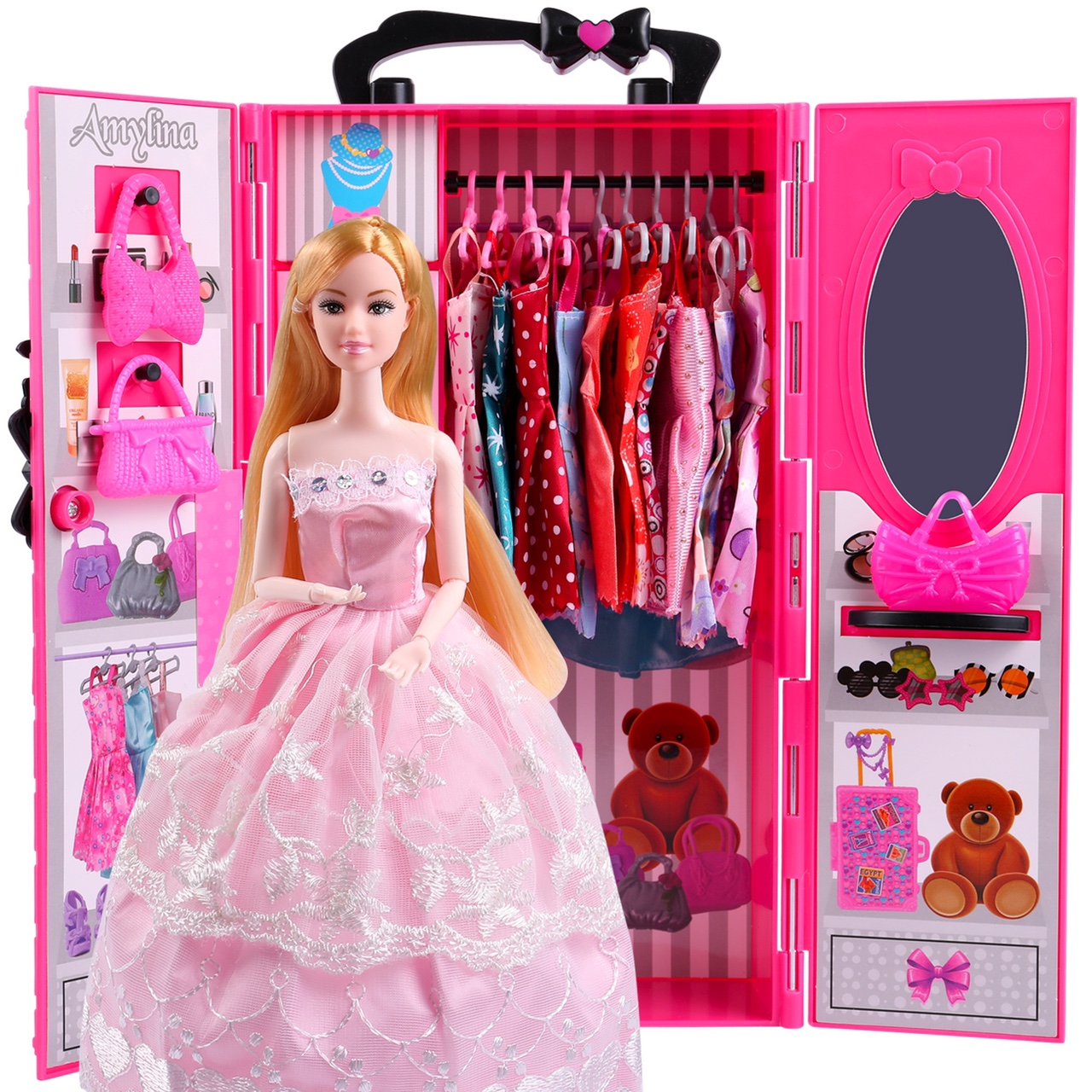 Doll Doll children Bobby change wardrobe wedding doll play home toys birthday gift set