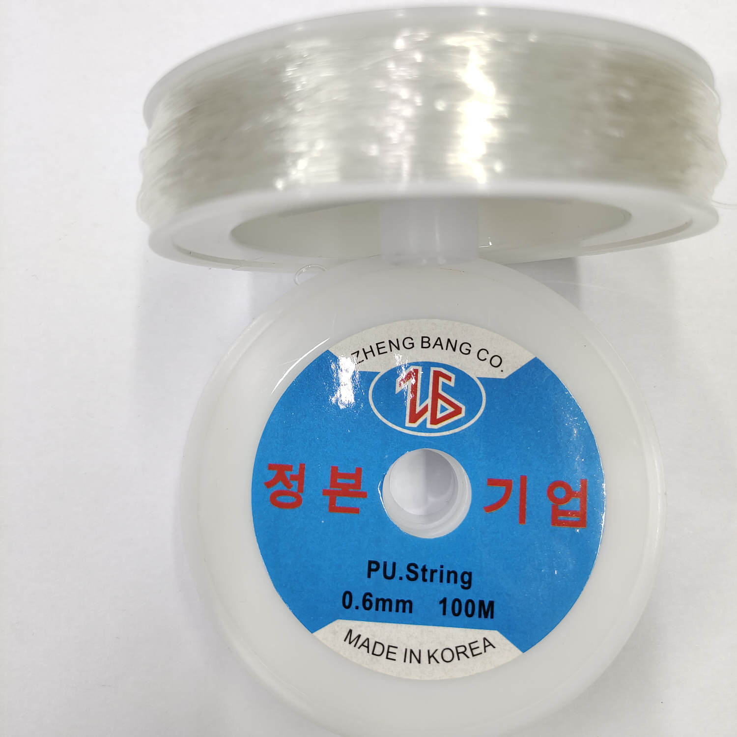 The whole roll of 100 meters 0.6mm South Korea imported transparent crystal wire elastic string DIY handmade bracelet beaded wire accessories material thumbnail