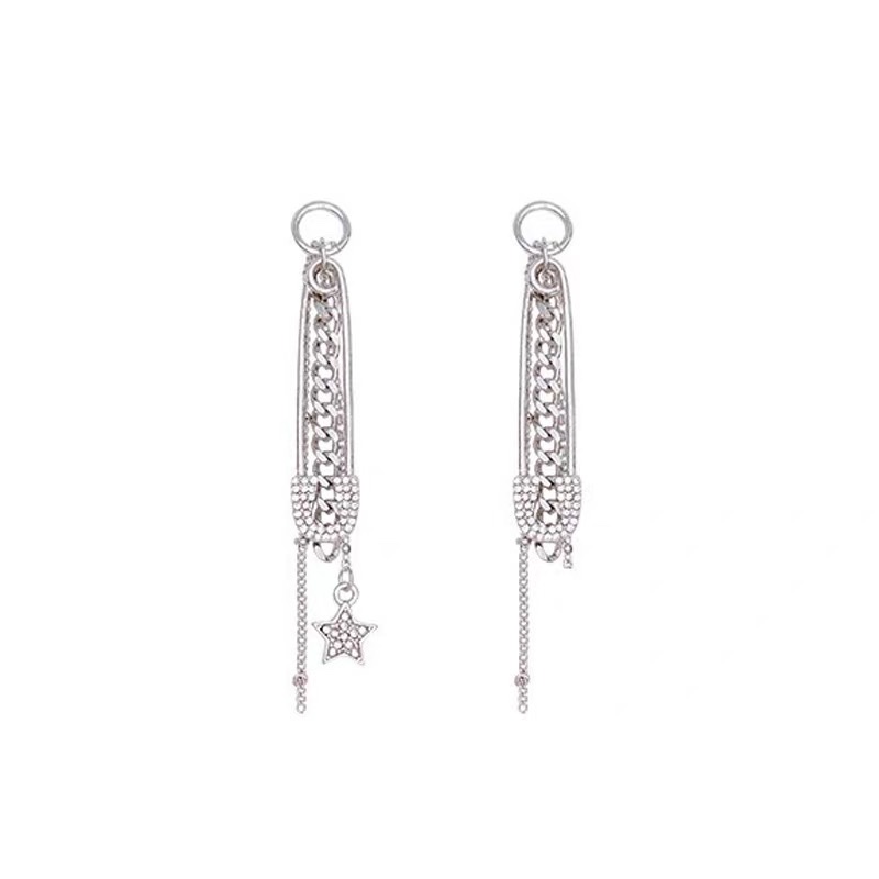 New oversized pin original design exaggerated earrings from major European and American brands Item Picture