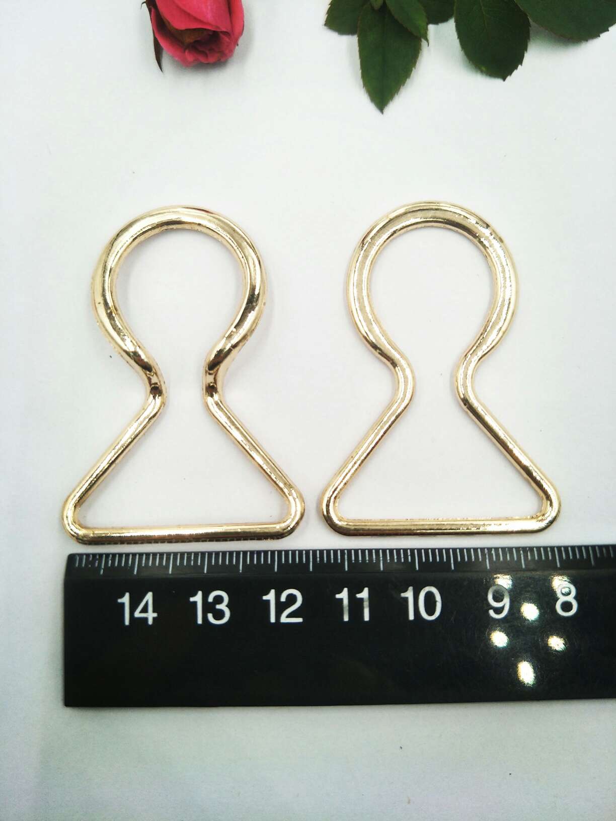 金属装饰腰带扣 松紧腰带卡扣 背带裤扣女装纽扣合金8字对扣插扣详情图11