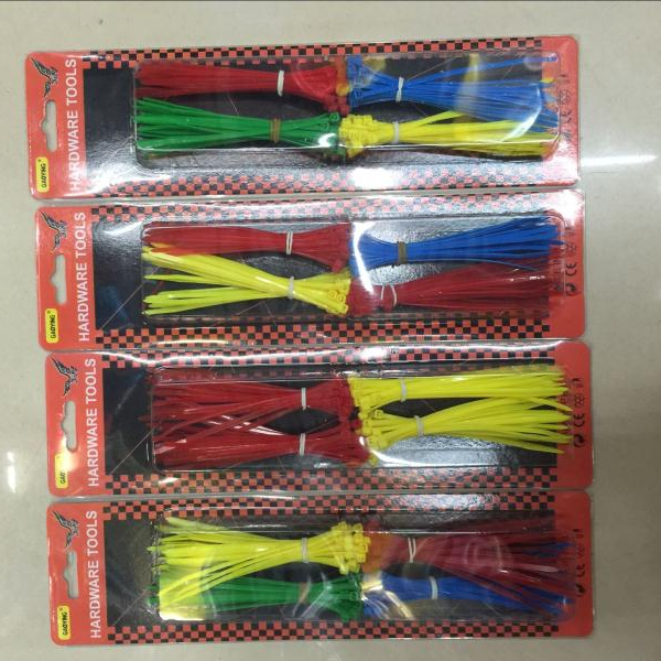 Plastic nylon cable ties full figure