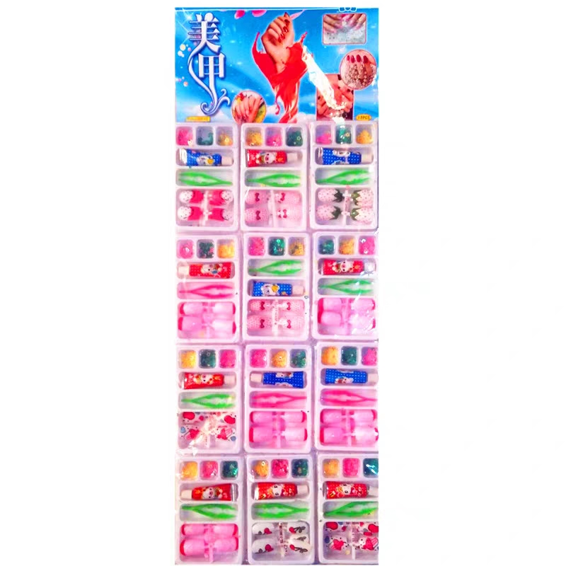 吊板玩具学校周边流行热卖新款学校门口小店小学生女孩指甲套装